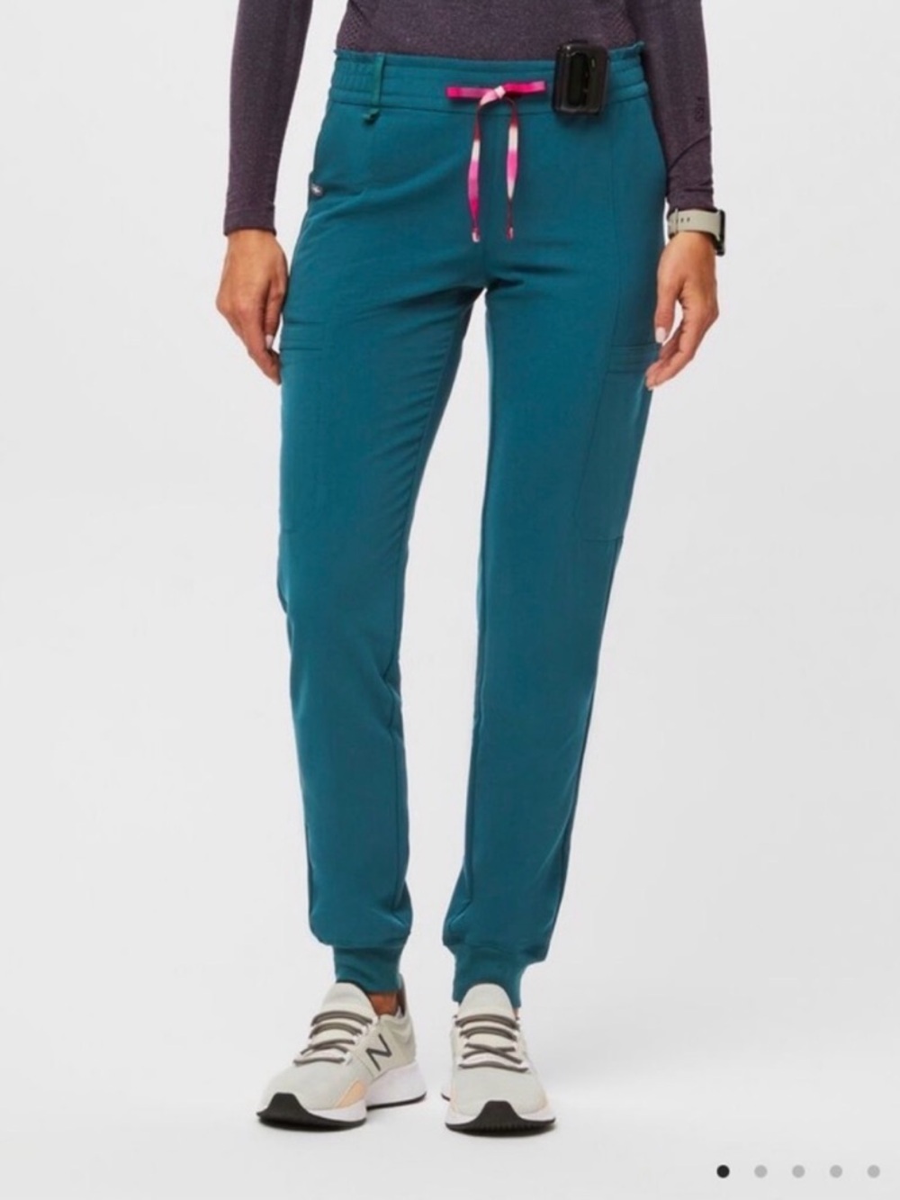 Figs Lesage Joggers in Caribbean blue